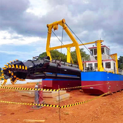 24 Zoll Hydraulischer See-Schlamm-Dredger mit Dieselmotor-Leistung und Siemens PLC-System