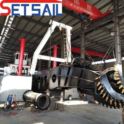 Set Segel 24 Zoll Cutter Saugbagger mit Siemens PLC 41 Meter Gesamtlänge Wahl