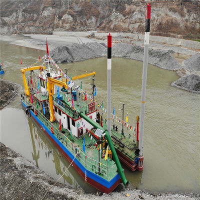 Siemens PLC Dieselmotor 24-Zoll-Schneider-Suctionssandbagger für den Transport von Sand