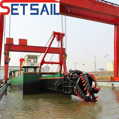 650 mm Saugrohrdurchmesser Hydraulischer Schneider Bagger für Reservoir Sandgewinnung