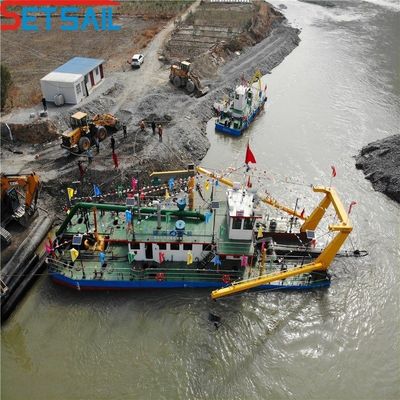 20 Zoll Setsail Fluss Schneider Saug Sand Bagger mit und 1500m Ausgangsdistanz