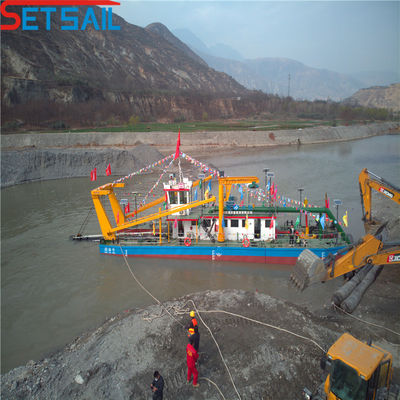 20 Zoll Setsail Fluss Schneider Saug Sand Bagger mit und 1500m Ausgangsdistanz