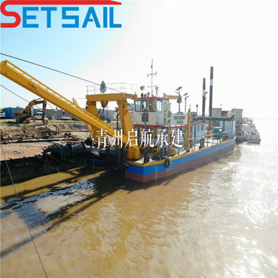 Schiffswerft 20 Zoll 4000m3 Sandpumpen-Dredger mit CTS-Slot-Typ und Dieselmotorleistung