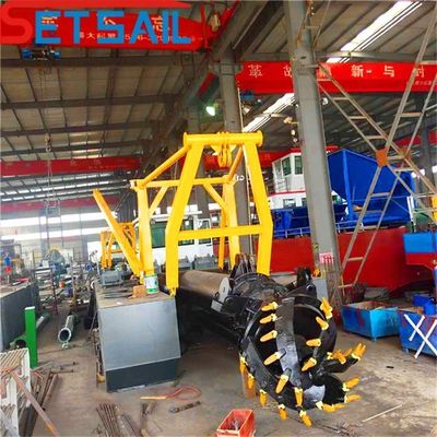 Schiffswerft 20 Zoll 4000m3 Sandpumpen-Dredger mit CTS-Slot-Typ und Dieselmotorleistung