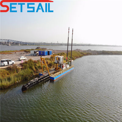 Schiffswerft 20 Zoll 4000m3 Sandpumpen-Dredger mit CTS-Slot-Typ und Dieselmotorleistung