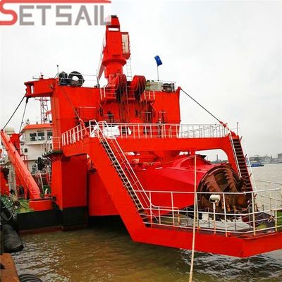 Anpassungsfähiger Dieselmotor 24 Zoll Schneider-Saug-Sandbagger mit Unterwasserpumpe