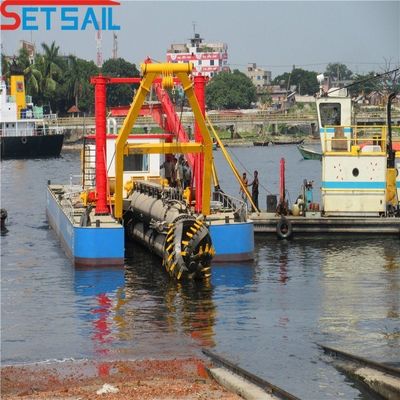 41m Gesamtlänge Hydraulikmotor Schneider Saugschlamm Bagger mit Cummins Dieselmotor