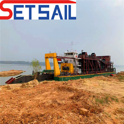 24 Zoll Cutter Saugbagger mit 1100m3 Kapazität und 500mm Entladungsrohrdurchmesser