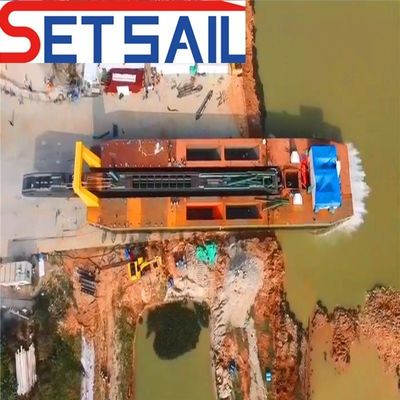 Cummins Dieselmotor 24 Zoll Schneider Saugbaggermaschine für Fluss Sandschlamm