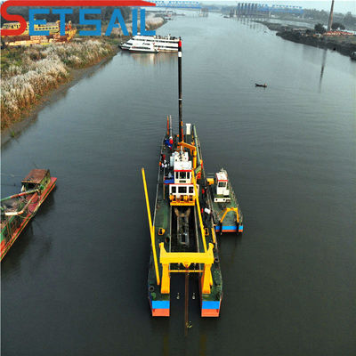 1100m3 Kapazität Siemens PLC Fluss Sandbagger Schiff für Ihre Sandproduktion Bedürfnisse