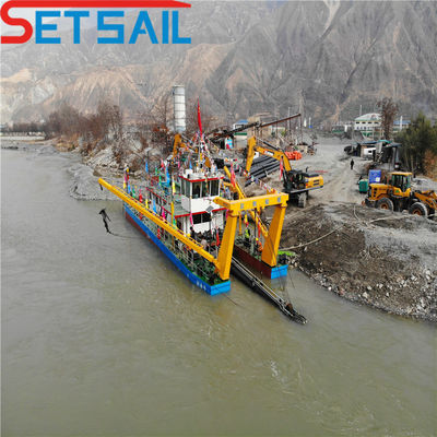 1100m3 Kapazität Siemens PLC Fluss Sandbagger Schiff für Ihre Sandproduktion Bedürfnisse