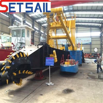 24 Zoll Cutter Saug Fluss Sandbagger mit US-Hydrozyklone-Pumpe und Dieselmotor