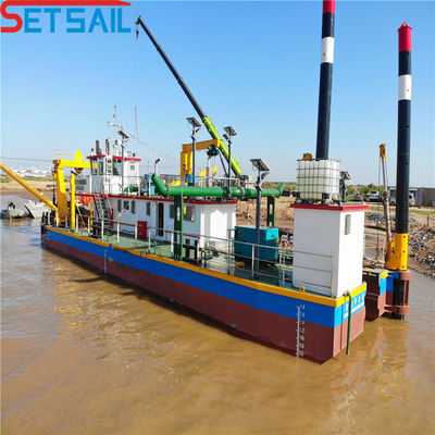 300 kW Schneidkopfleistung QH-D78 24 Zoll Baggerungsmaschine für Flusssand zum Baggen