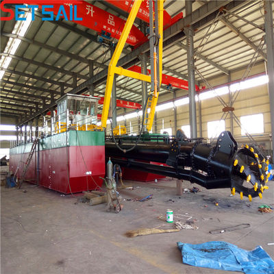 300 kW Schneidkopfleistung QH-D78 24 Zoll Baggerungsmaschine für Flusssand zum Baggen