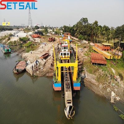 300 kW Schneidkopfleistung QH-D78 24 Zoll Baggerungsmaschine für Flusssand zum Baggen