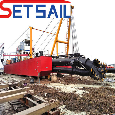 Nicht selbstfahrendes Schlamm- und Schlammdredger mit Rohrleitung mit Bruttogewicht von 40000.000 kg