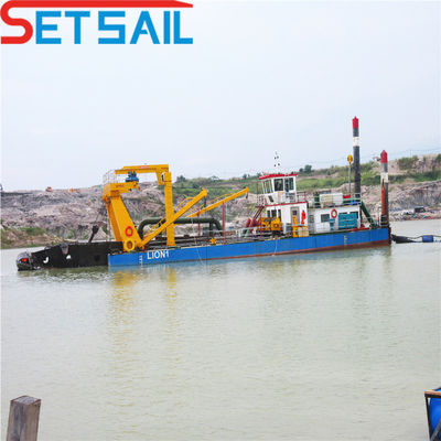 Flusssee-Hafenreservoir Binnenschifffahrtsschneider Saugbagger-Ausrüstung in Malaysia