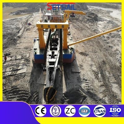 Qihang 20m Baggertiefe Schneider Saugschleimbagger Gesamtlänge 38m