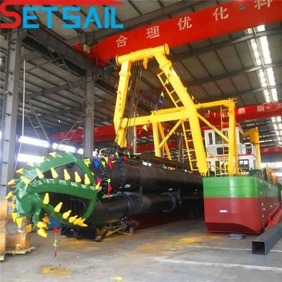 24 Zoll Cutter Saugbagger für hydraulischen Cutter Kopf in River Lake Port Reservoir