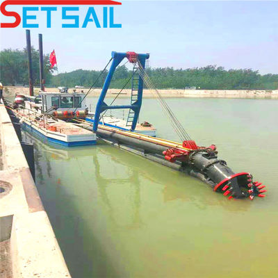 24 Zoll Cutter Saugbagger für hydraulischen Cutter Kopf in River Lake Port Reservoir