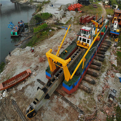 Dredging-Projekt-Lösung kundenspezifischer Cutter-Saug-Dredger mit Dredging-Tiefe von 4m-25m