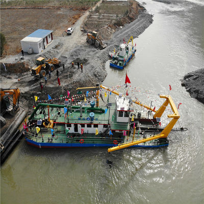 Dredging-Projekt-Lösung kundenspezifischer Cutter-Saug-Dredger mit Dredging-Tiefe von 4m-25m