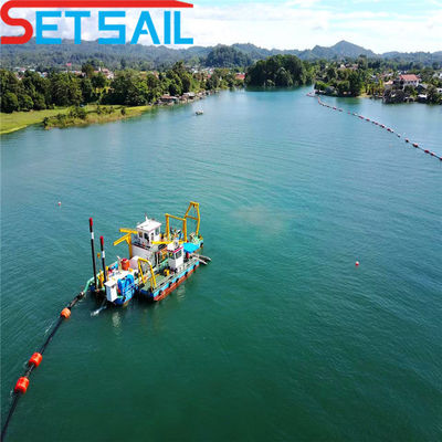 Gesamtlänge 38 m Schneider-Sandradger mit Dieselmotor und hydraulischem Wasserstrom