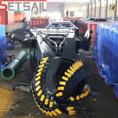 Siemens PLC-System 4000m3 Wasserfluss-Schneider Saugbagger mit Wn500 Schlammpumpe Typ