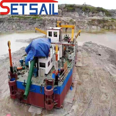 20 Zoll Cutter Saugbagger mit Boosterstation und 1000m3/h Kapazität QHCSD-197