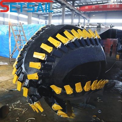 1500m Ausgangsweite Hydraulischer Schneider Saugbagger mit 298kw Hilfsmotorleistung