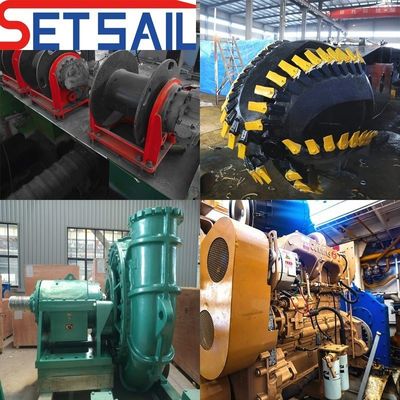20 Zoll Wasserfluss 3500m3 Schneider Saugbagger Die beliebteste Wahl auf dem Markt