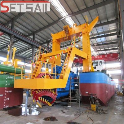 Hydraulischer Dieselmotor-Schneider, Saugbagger für den Flussschlammsandbagger