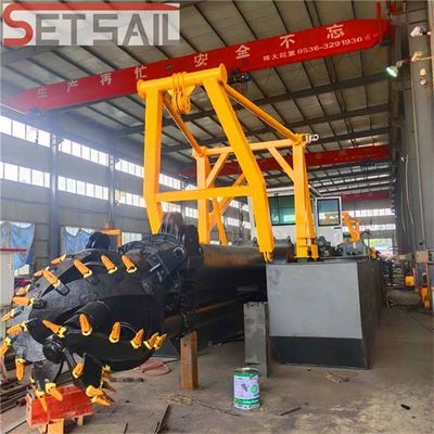 170 kW Diesel Power Cutter Saugbagger für Sandpumpe Wasserfluss 3500m3 18 Zoll