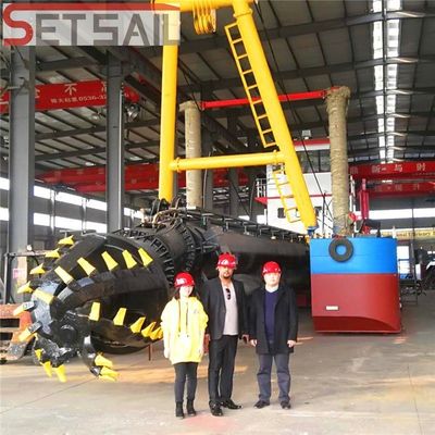 400 bis 20000 Kubikmeter Wasserstrom-Schneider Saugbagger für Flusssand und Seeschlamm