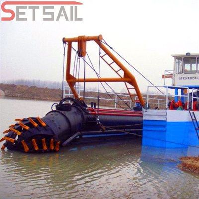 400 bis 20000 Kubikmeter Wasserstrom-Schneider Saugbagger für Flusssand und Seeschlamm
