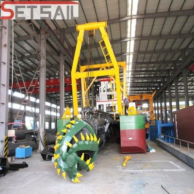 895 Kw Hauptmotorleistung Hochkapazität 750m3 18 Zoll Schneider-Saugbagger mit Pumpe