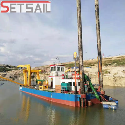 Fluss-Sandschneider-Saugbagger mit hydraulischem Motor Set Segeln US-Währung