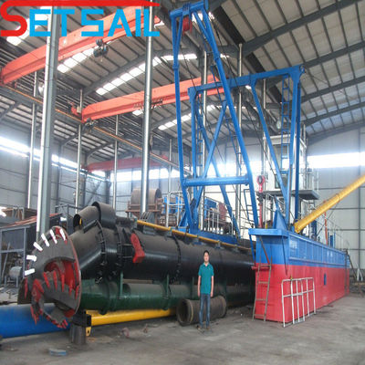 18 Zoll Hydraulische Steuerung Schneider Saugbagger für Fluss Sand Slot Typ CTS Entwurf 1,2 m