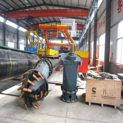 Anpassung Dieselmotor Schneider Saugbagger Sandmaschinen mit Anker Boom