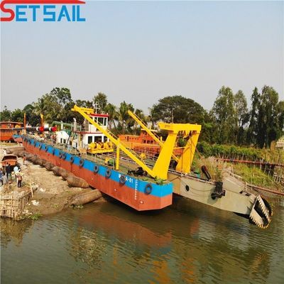 lebenslanger Kundendienst Diesel Power Cutter Saugbagger für die Flusssandbaggerung