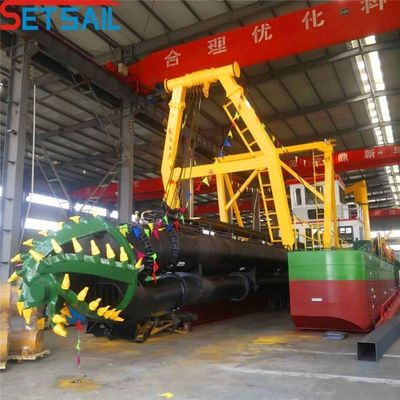 lebenslanger Kundendienst Diesel Power Cutter Saugbagger für die Flusssandbaggerung