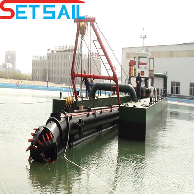 18 Zoll Cutter Suction Dredger QHCSD-174 mit GPS-System und CTN-Schlitten