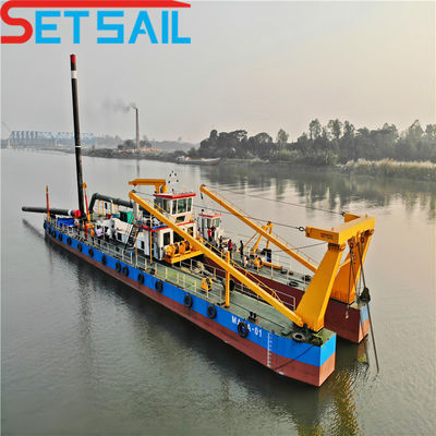 18 Zoll Cutter Suction Dredger QHCSD-174 mit GPS-System und CTN-Schlitten