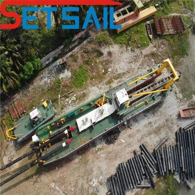 18 Zoll Hydraulische Schneider Saugbagger in den USA mit 6mm-20mm Bodenplattendicke