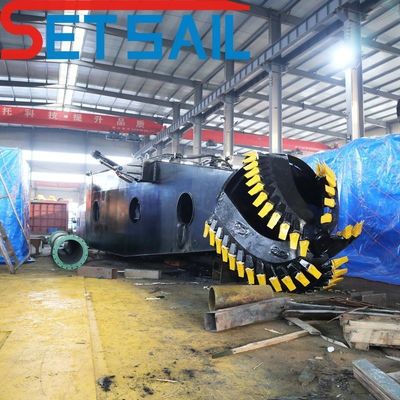 18 Zoll Hydraulische Schneider Saugbagger in den USA mit 6mm-20mm Bodenplattendicke