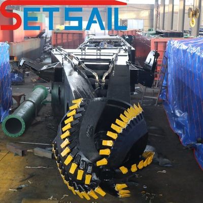 18 Zoll Hydraulische Schneider Saugbagger in den USA mit 6mm-20mm Bodenplattendicke
