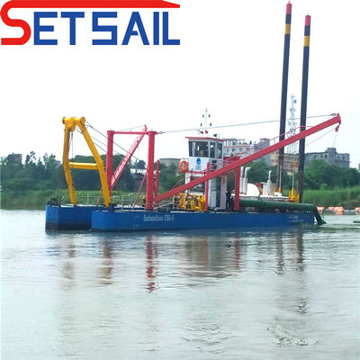 6mm-20mm Seitenplattendicke Schneider Saugbagger für Sand im Sea Port Lake
