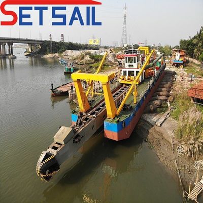 6mm-20mm Seitenplattendicke Schneider Saugbagger für Sand im Sea Port Lake