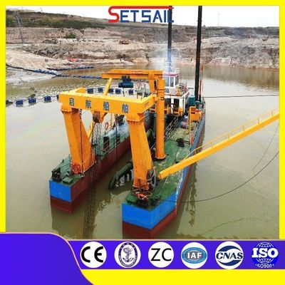 18 Zoll Hydraulischer Flussschneider Saugbagger Beste Wahl für die Baggertiefe 4m-15m