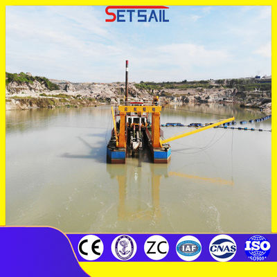 18 Zoll Hydraulischer Flussschneider Saugbagger Beste Wahl für die Baggertiefe 4m-15m